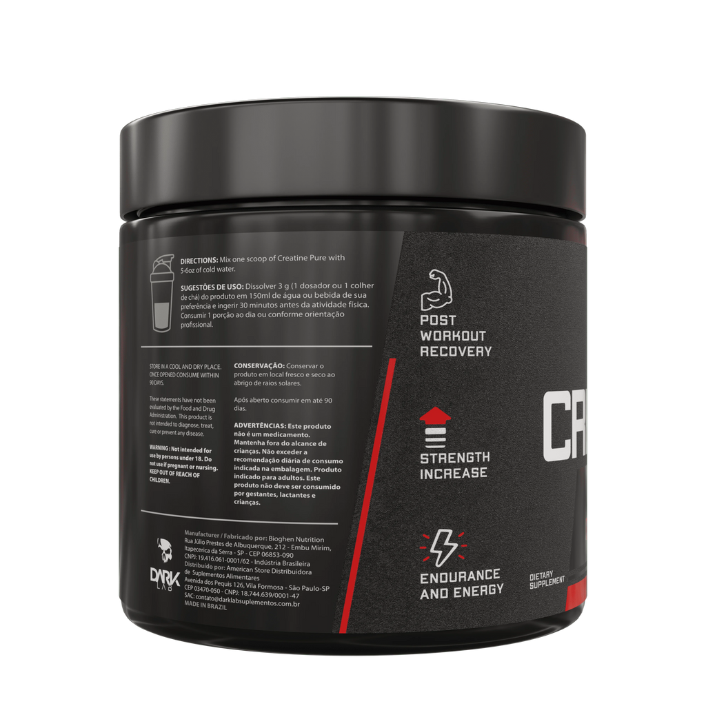 Creatine Pura 100%Monohidrato 150g/300g Dark Lab