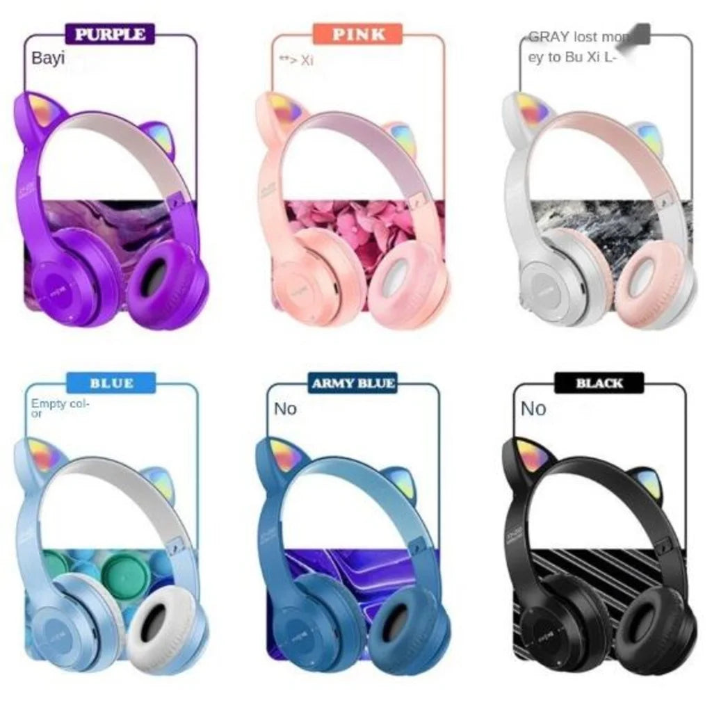 Fone de ouvido  HeadFone olhera de gato