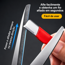 Afiador de Facas Profissional Precision Edge 3 Estágios em Diamante, Tungstênio e Cerâmica