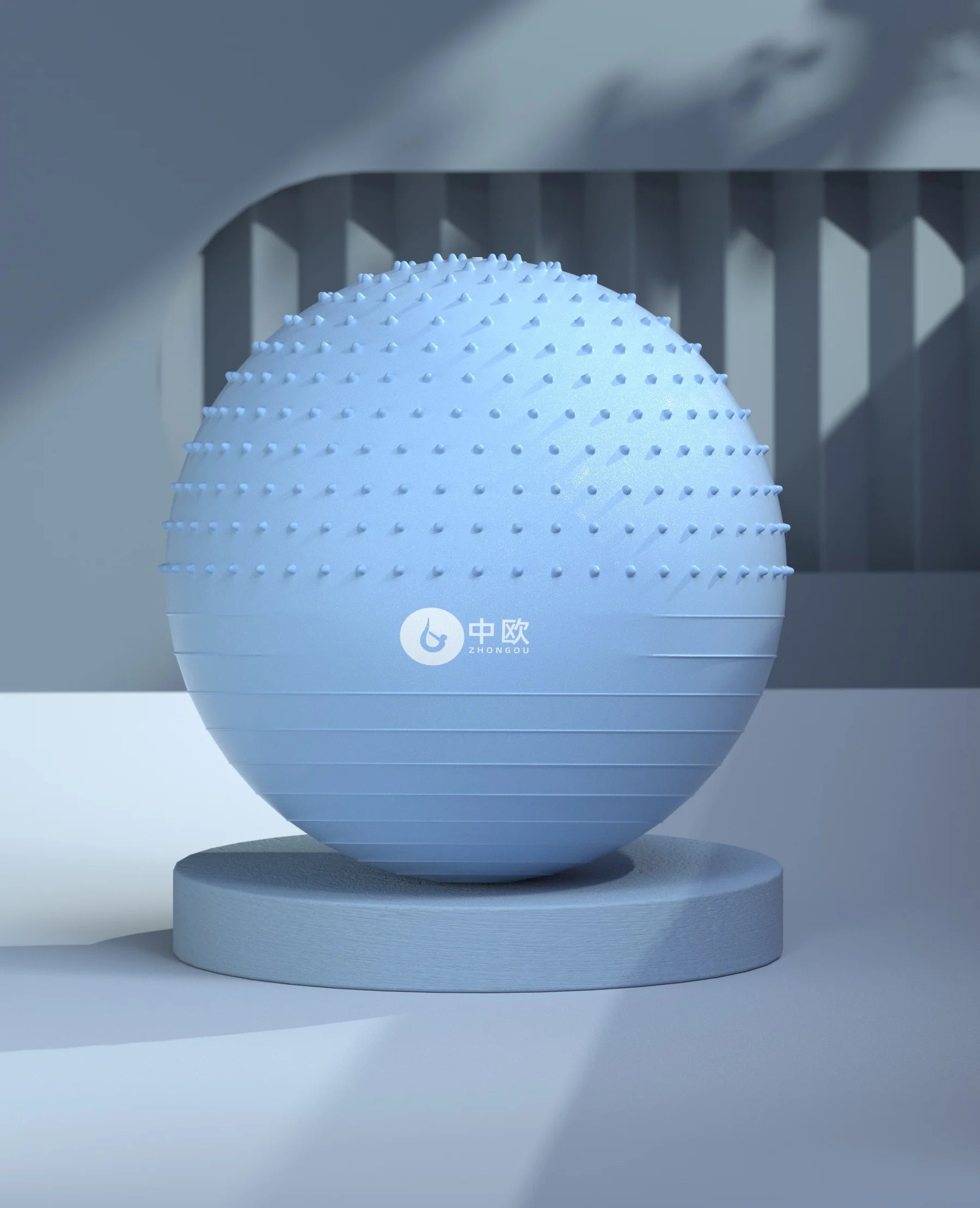 Bola de pilates e yoga.