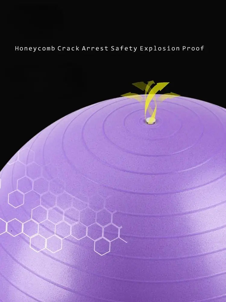 Bola de pilates e yoga.