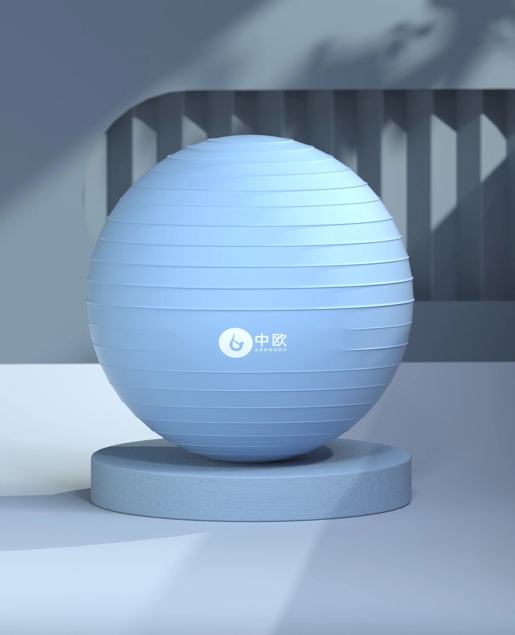 Bola de pilates e yoga.