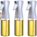 Borrifador de Óleo Premium 2 em 1 com spray de névoa fina e dosador, disponível em 200ml, 300ml e 500ml, ideal para Air Fryer, churrasco, saladas e preparo de alimentos.