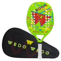 Raquete de  Beach Tennis praia 3k 12k fibra de carbono.