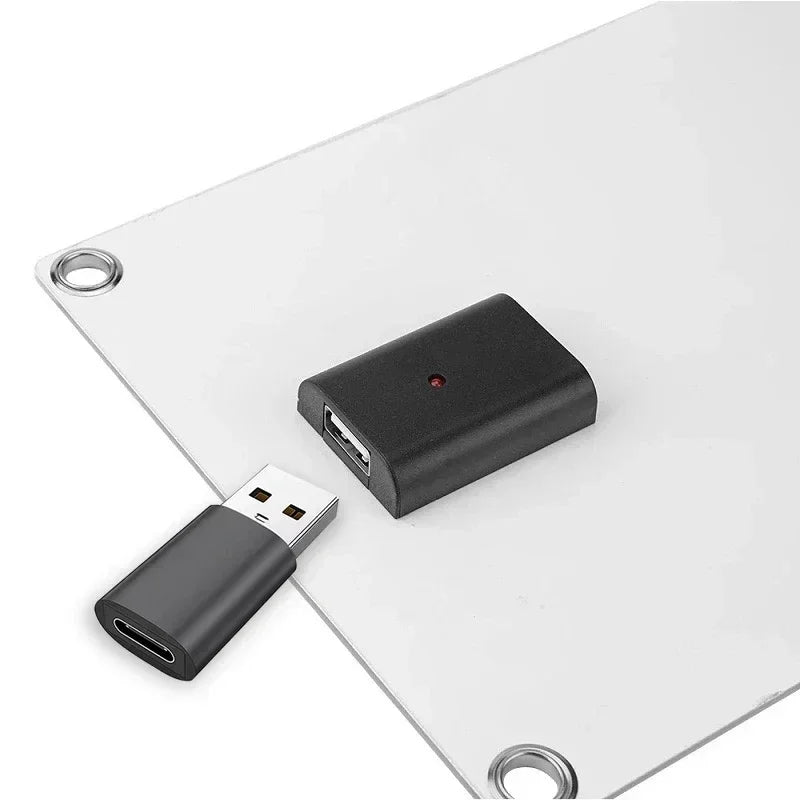 Kit de Painel Solar Portátil e Flexível 5V USB-C
