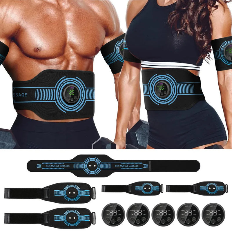 Cinto Estimulador Muscular Abdominal EMS