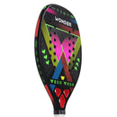Raquete de  Beach Tennis praia 3k 12k fibra de carbono.