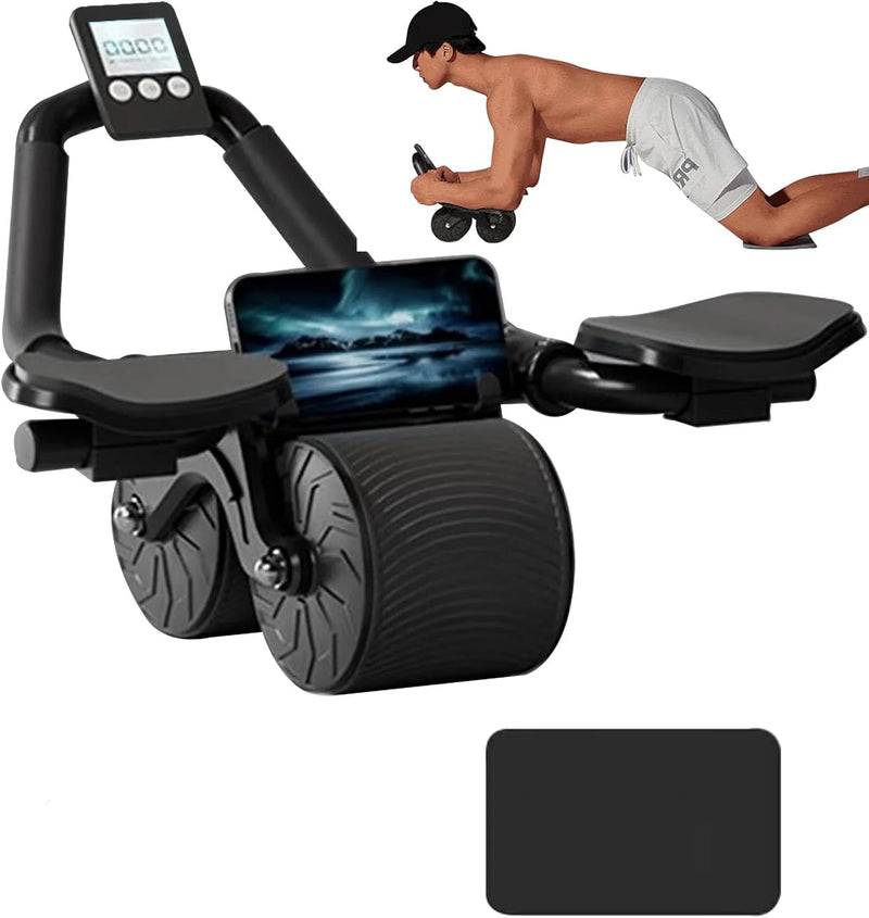 Suporte de cotovelo automático com contador. controle abdominal.