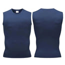 Camiseta regata de compressão maculina