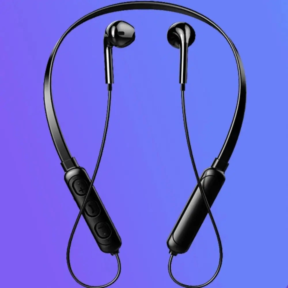 Fone de ouvido com alça sem fio neckband esportivo bluetooth 5.0
