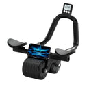 Suporte de cotovelo automático com contador. controle abdominal.