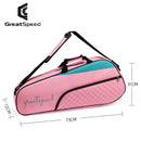 Mochila para raquete de  tenis e badminton.