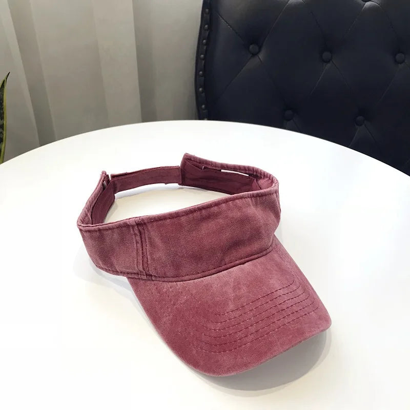 Bone esportivo sem topo moda praia