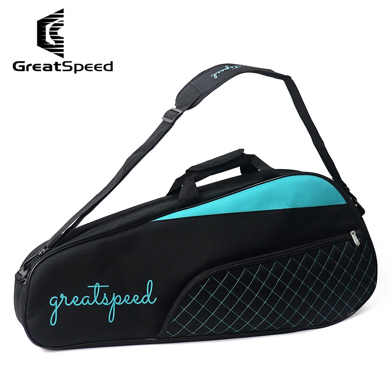 Mochila para raquete de  tenis e badminton.