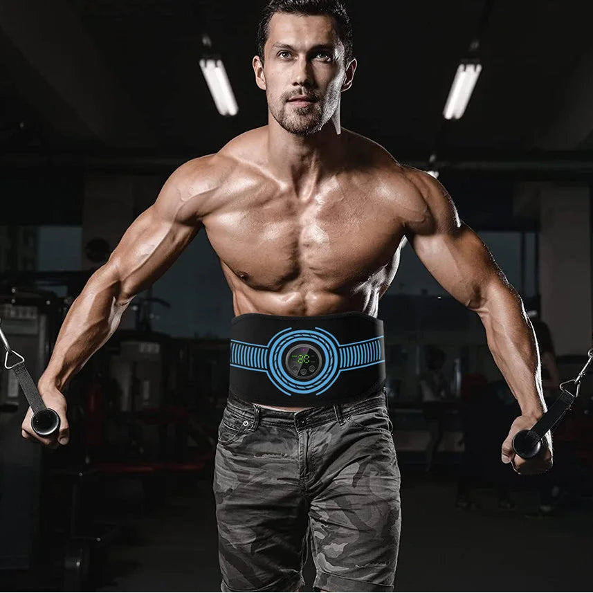 Cinto Estimulador Muscular Abdominal EMS