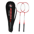 kit badminton raquetes duravel durável em liga de ferro para iniciantes, crianças e adultos.