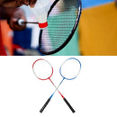 kit badminton raquetes duravel durável em liga de ferro para iniciantes, crianças e adultos.