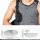 Luvas ergonômicas de borracha protetora de mãos.