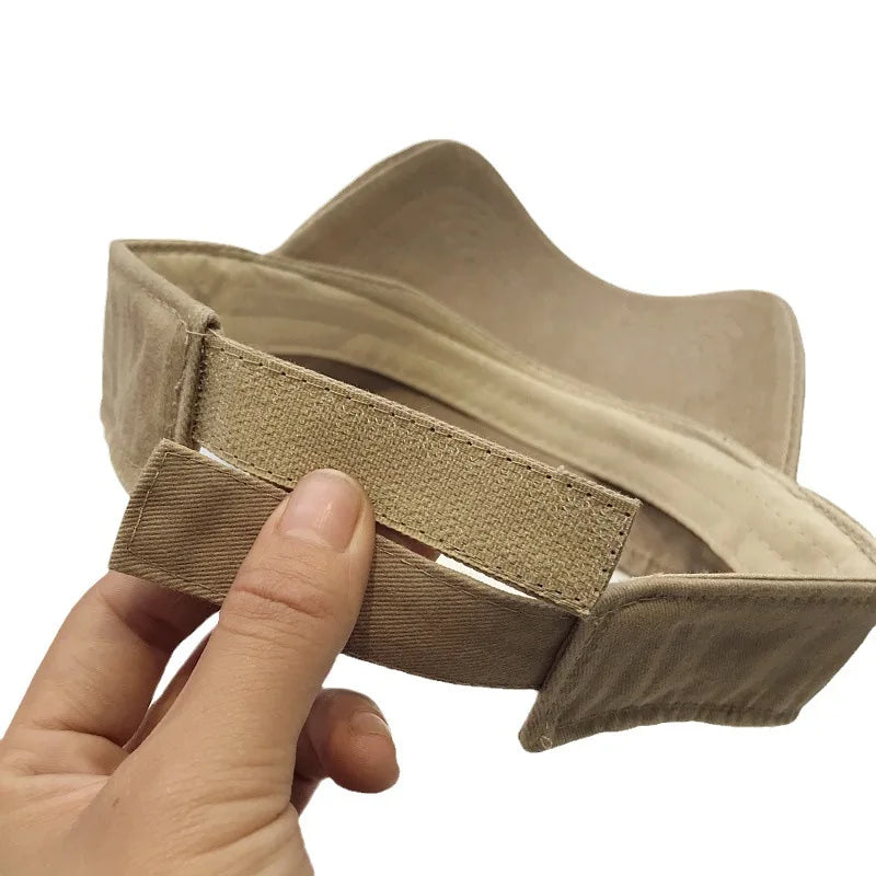 Bone esportivo sem topo moda praia