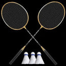Conjunto de raquete de badminton com liga leve desmontavel esporte fitniss.