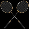 Conjunto de raquete de badminton com liga leve desmontavel esporte fitniss.