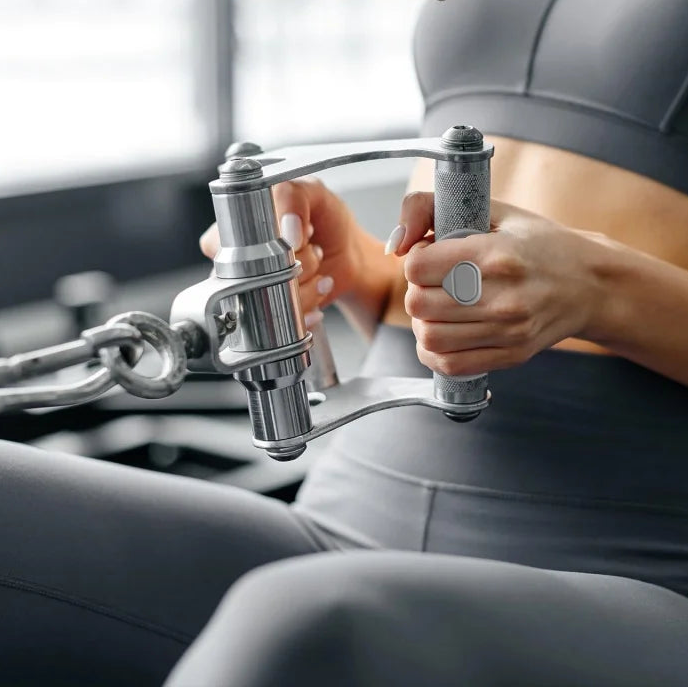 Luvas ergonômicas de borracha protetora de mãos.