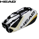 Mochila raqueteira HEAD capacidade de 3 a 6 raquetes e acessorios pessoais.
