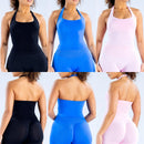 Conjunto de roupa fitness treino yoga.