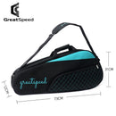 Mochila para raquete de  tenis e badminton.