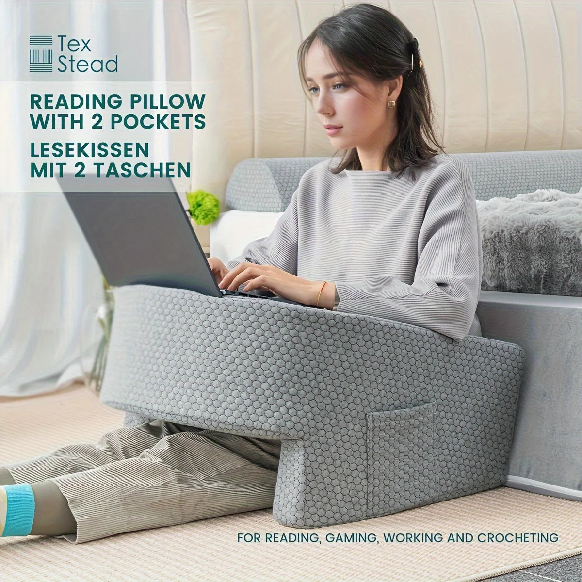 ALMOFADA READING PILLOW--- APROVEITE ESTA PROMOÇÃO DESTA SEMANA 12X NO CARTÃO.