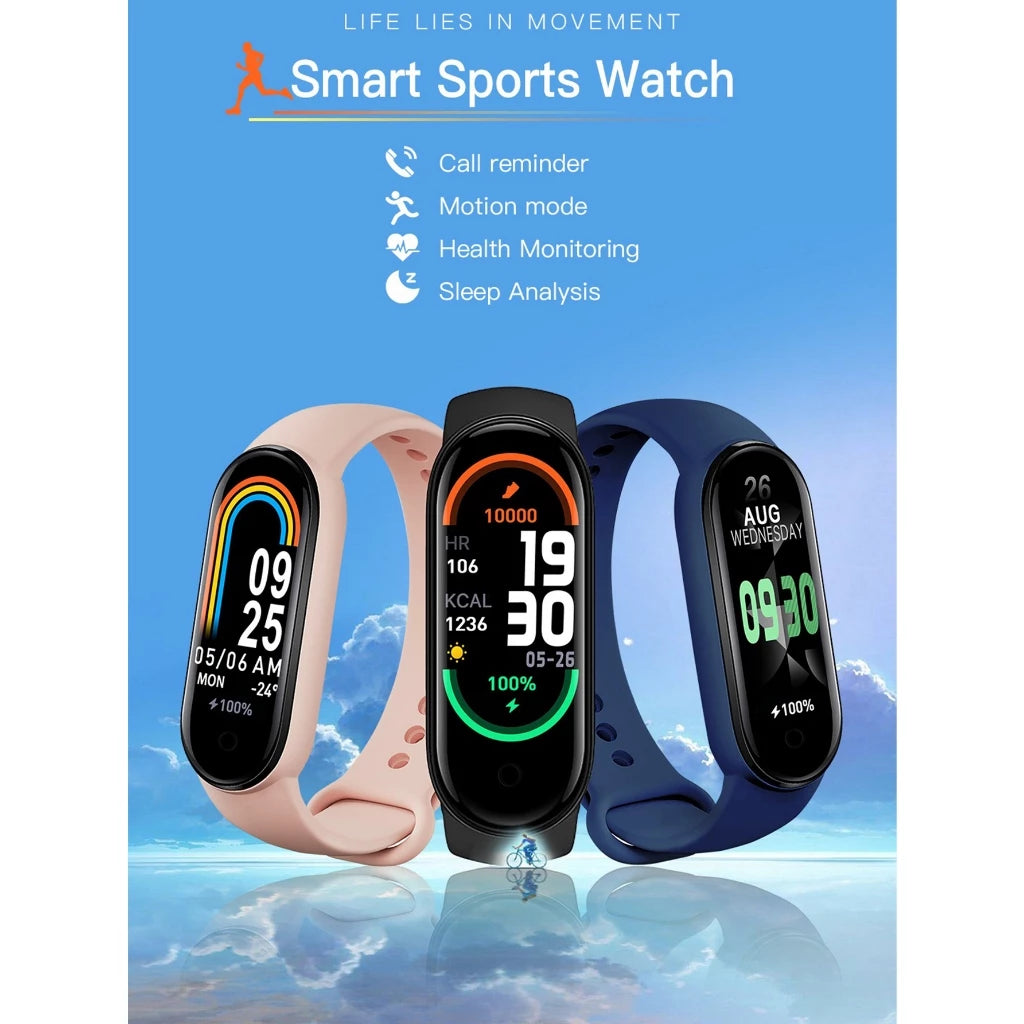 Relógio Smartwatch Smartband Pressão Corrida Bicicleta Fitin