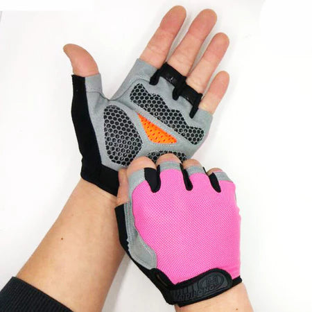 Luva meio dedo para treinos, bike crossfit.
